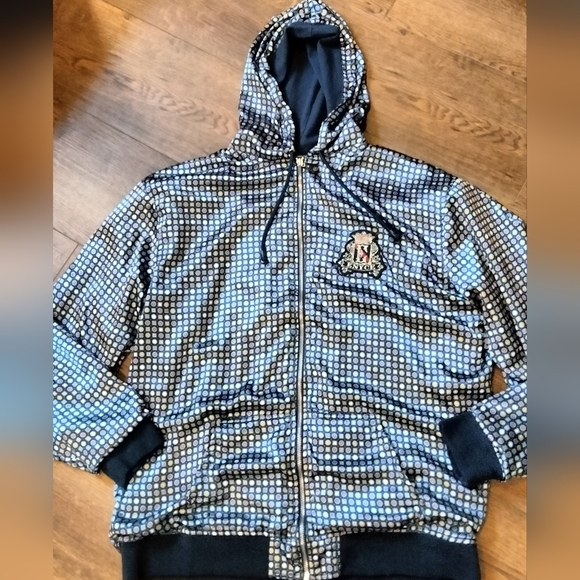 Enyce Jackets & Coats Vintage 99s Enyce Silky Zip Front Hooded